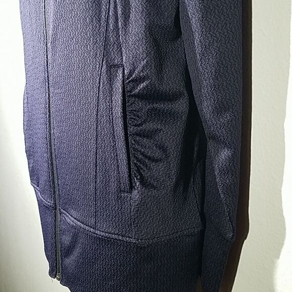 Mondetta Purple Textured Knit Hooded Jacket Sm - Picture 5 of 8
